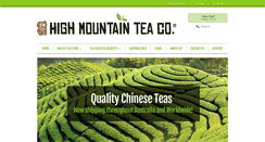 Desktop Screenshot of highmountaintea.com.au